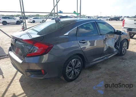 2017 Honda Civic Ex-L z USA, uszkodzony, nr VIN 19XFC1F73HE011122